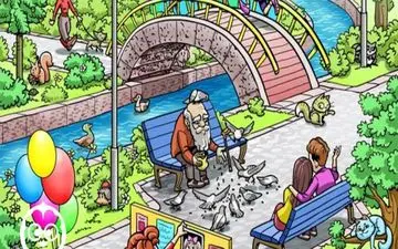 سگ کوچولو در تصویر پنهان شده/ بینایی خودت را محک بزن و پیداش کن!