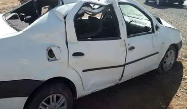 واژگونی خودرو در نجف آباد ۲ کشته برجا گذاشت