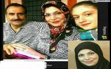 عکسی دیده نشده از زندگی خصوصی خانم مجری تلویزیون