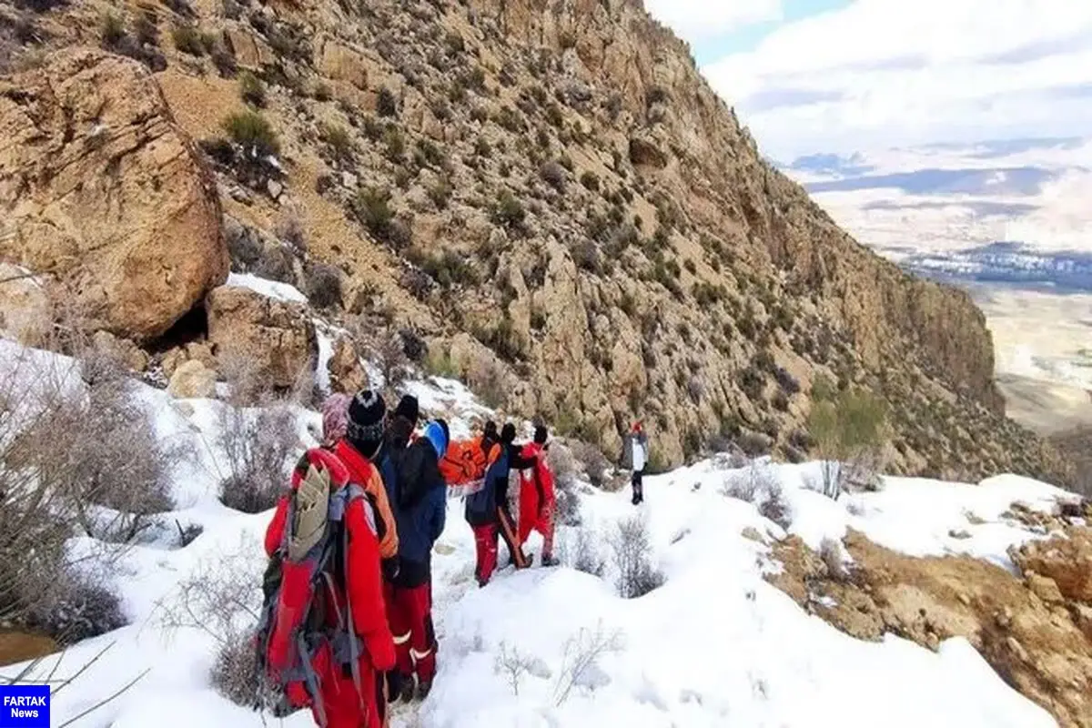  وقوع حادثه برای دو کوهنورد در ارتفاعات پرآو