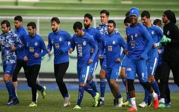 گزارش تمرین استقلال - 29 آبان