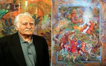 استاد فرشچیان درگذشت 