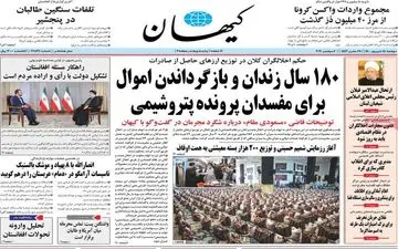 روزنامه های دوشنبه 15 شهریور 