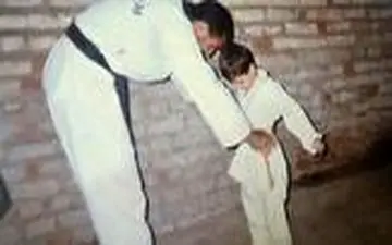 وقتی پدر بر روی تاتامی داور پسرش شد!