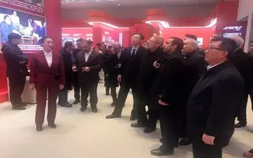  لاریجانی از موزه ملی چین بازدید کرد