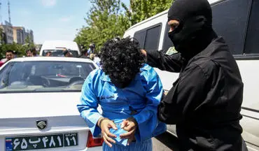 سارق و شرور سابقه‌دار متواری در تهران دستگیر شد