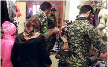  ابتکار جالب یک گروه جهادی برای زلزله‌زدگان +تصویر