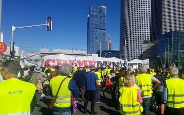  تظاهرات جلیقه زردها به اسرائیل رسید