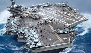 آیا یک ناو هواپیمابر می‌تواند از دید دشمن پنهان شود یا نه؟.

