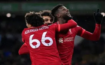 بازگشت لیورپول به صدر جدول با گل دقیقه 94