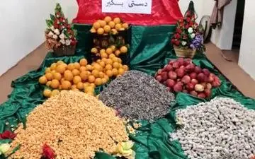 توزیع بیش از ۱۸۰ بسته معیشتی بین نیازمندان کرمانشاه در آستانه شب یلدا