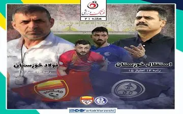 استقلال خوزستان- فولاد خوزستان؛ جدال مرگ و زندگی در دربی سراسر هیجان