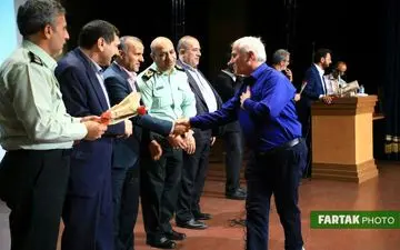  تجلیل از آزادگان سرافزاز هشت سال دفاع مقدس ناجا به روایت تصویر 