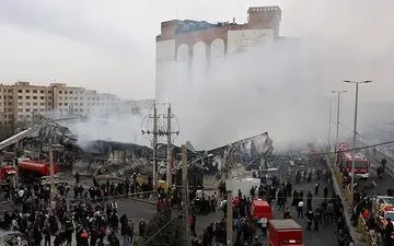 علت آتش‌سوزی بازارچه جنت‌آباد مشخص شد