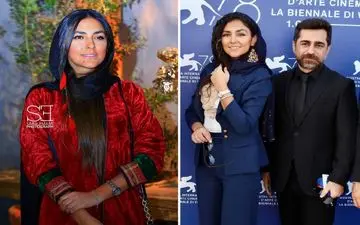 کت و شلوار شیک و زیبای هدی زین العابدین در ونیز + عکس