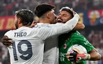 ژیرو دروازه‌بان تیم منتخب هفته هشتم سری A شد! + عکس