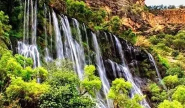 آتش سوزی اثر طبیعی ملی آبشار شوی دزفول مهار شد