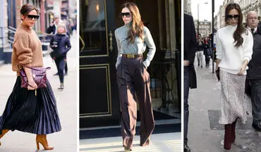 رمز و راز استایل پاییزی ویکتوریا بکهام| ۱۰ ترفندی که ظاهر شما را لوکس و گران‌قیمت می‌کند