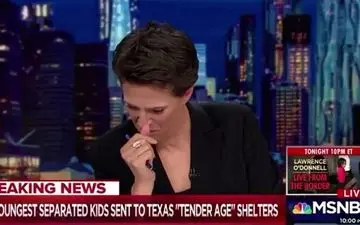 ترامپ اشک این گوینده خبر را درآورد+فیلم