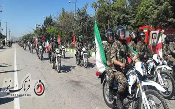نمایش غرور و غیرت دلاور مردان ارتش و نیروهای مسلح در کرمانشاه به روایت تصویر