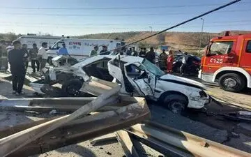 مرگ جوان 22 ساله در تصادف سواری پژو 