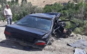  تصادف دلخراش در نزدیکی سنندج