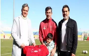 بازگشت امید عالیشاه به تمرینات گروهی پرسپولیس