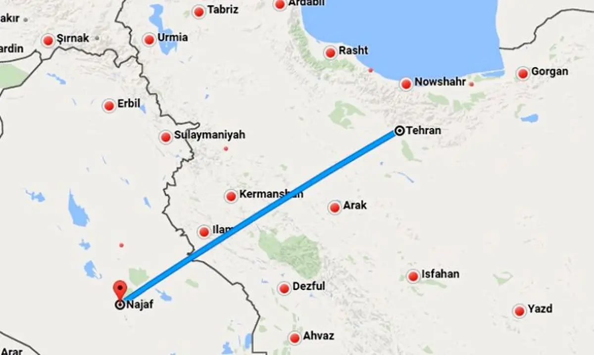 قیمت بلیت پرواز تهران - نجف ۳ برابر شد/ جزییات