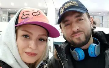 تیپ بهرام رادان در کنار دختر موتورسوار ایرانی