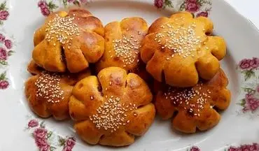 شیرینی دلبر و خوشمزه مخصوصا برای بچه ها| طرز تهیه  کوکی کدو حلوایی!