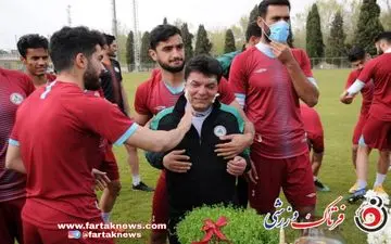 اولین تمرین گاندوهای اصفهان در سال 1400 از لنز فرتاک ورزشی 