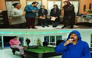 عیادت هنرمندان پایتخت از بدلکار حادثه دیده (عکس)