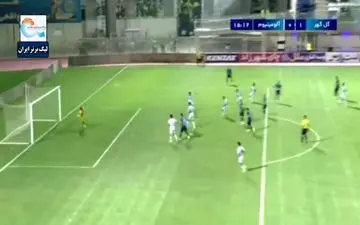 گل اول گل‌گهر به آلومینیوم اراک توسط مجید عیدی در دقیقه 15 + ویدئو