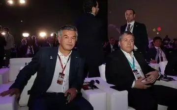 کاپیتان سابق تیم ملی بر مزار برادر (عکس)