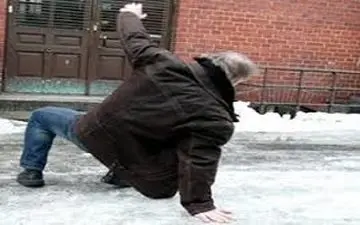 درمان اورژانسی شکستگی در روز‌های برفی!