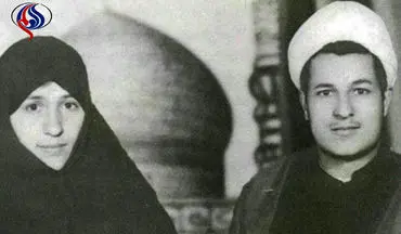 ماه عسل هاشمی و همسرش در مشهد مقدس 