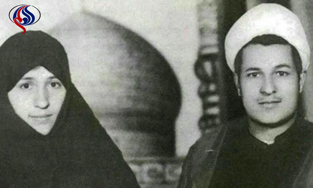 ماه عسل هاشمی و همسرش در مشهد مقدس 