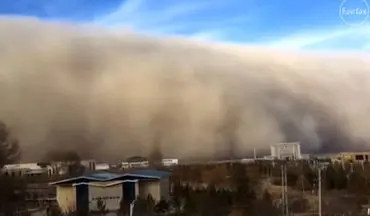 طوفانی شبیه به طوفان تهران در چین