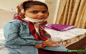 عمل پیوند فاطمه موفقیت آمیز بود/ اشک شوق مادر در دیدار با حاج حسن سلیمانی