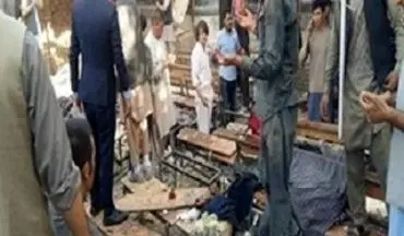 اولین تصاویر بعد از انفجار کابل، بیش از ۵۰ دانش آموز کشته و زخمی شدند + فیلم 