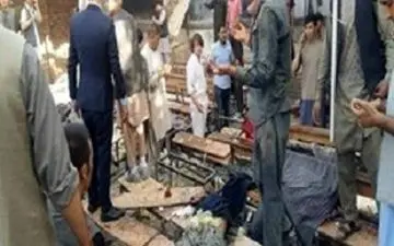 اولین تصاویر بعد از انفجار کابل، بیش از ۵۰ دانش آموز کشته و زخمی شدند + فیلم 