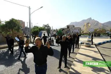 اختصاصی/ گزارش تصویری از مراسم تاسوعای حسینی در شهر علویجه اصفهان