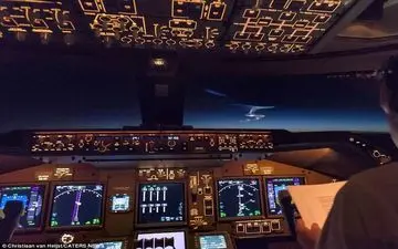 عکس/ عکاسی یک خلبان از آزمایش موشکی سِرّی