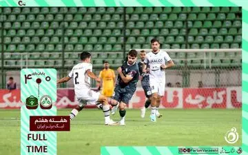 خلاصه بازی ذوب آهن 0 - آلومینیوم 4 + ویدئو