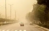  آسمان آبی ایلام گرد و غباری شد