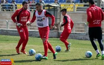 رفیعی و احمدزاده ، دو مصدوم در اردوی پرسپولیس