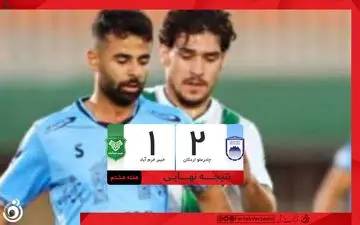 خلاصه بازی چادرملو 2 - خیبر 1 + ویدئو