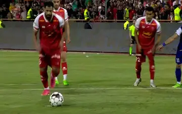 ویدئو | گل اول پرسپولیس به استقلال خوزستان