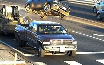 تصادف وحشتناک در بزرگراه+فیلم