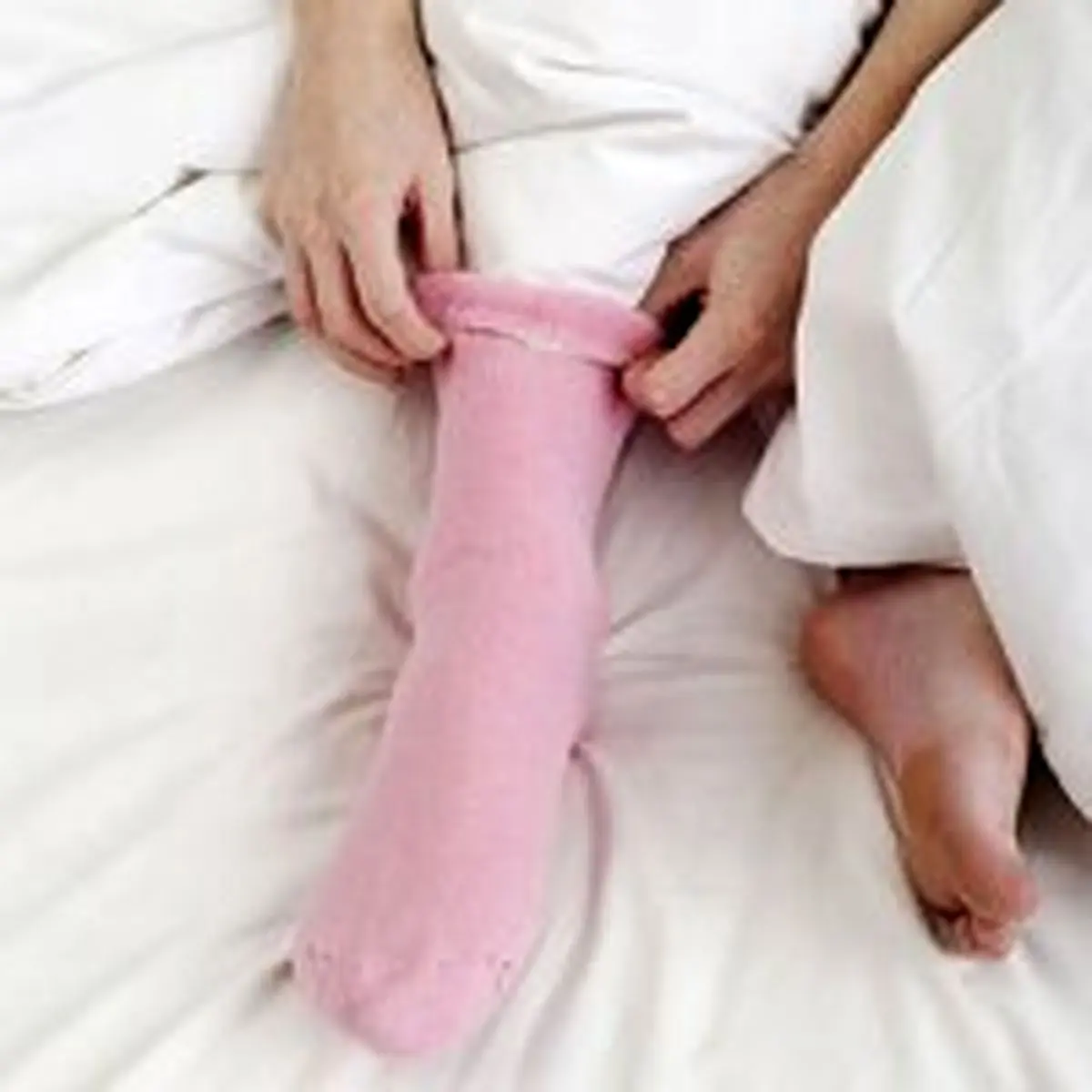 برای خواب راحت تر، جوراب بپوشید 